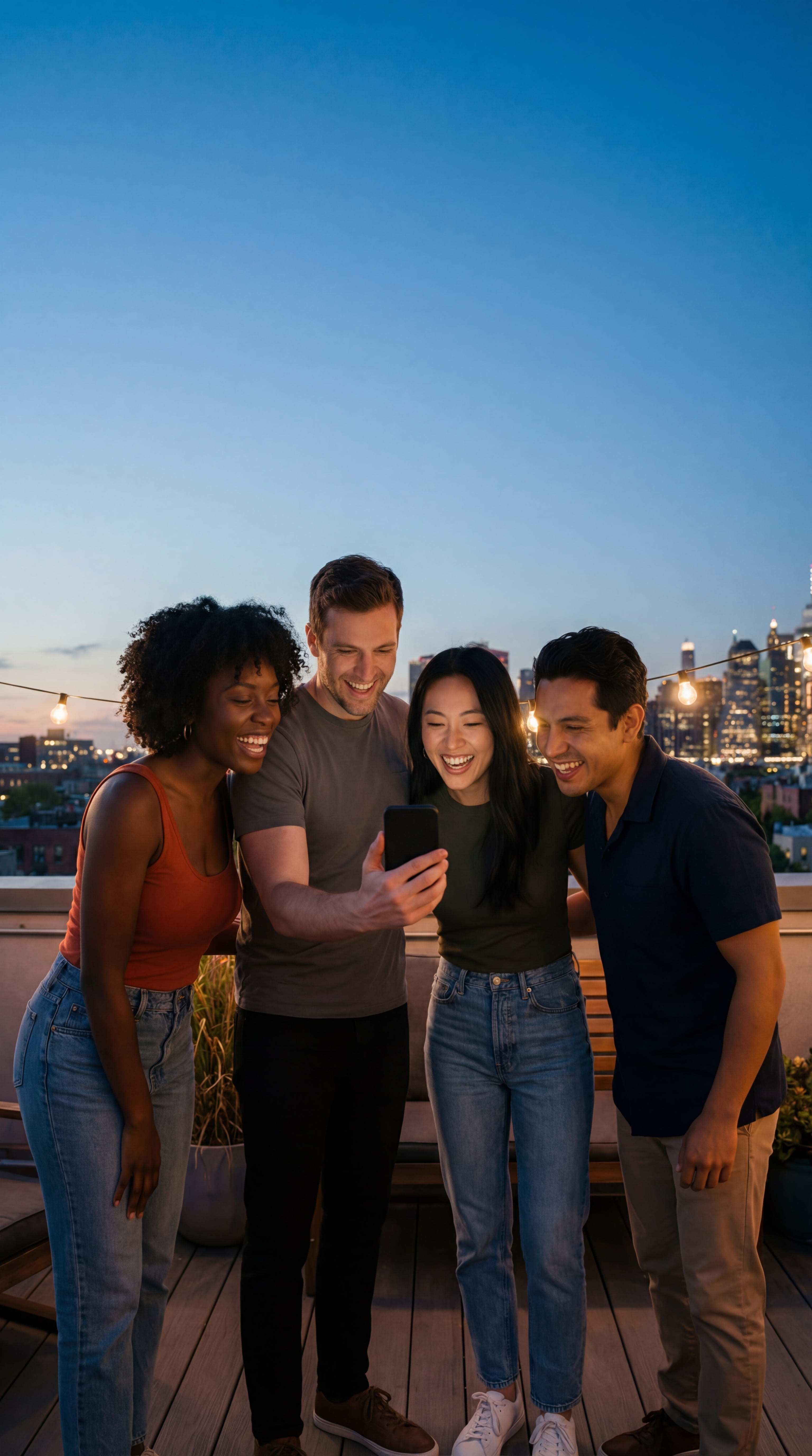 Friends using World Mobile service
